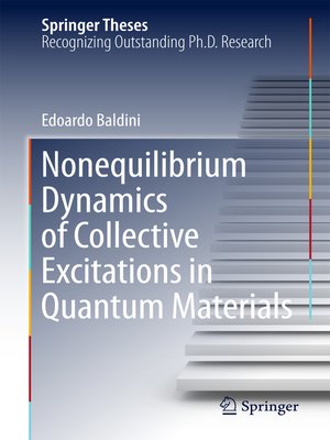 cover image of Nonequilibrium Dynamics of Collective Excitations in Quantum Materials